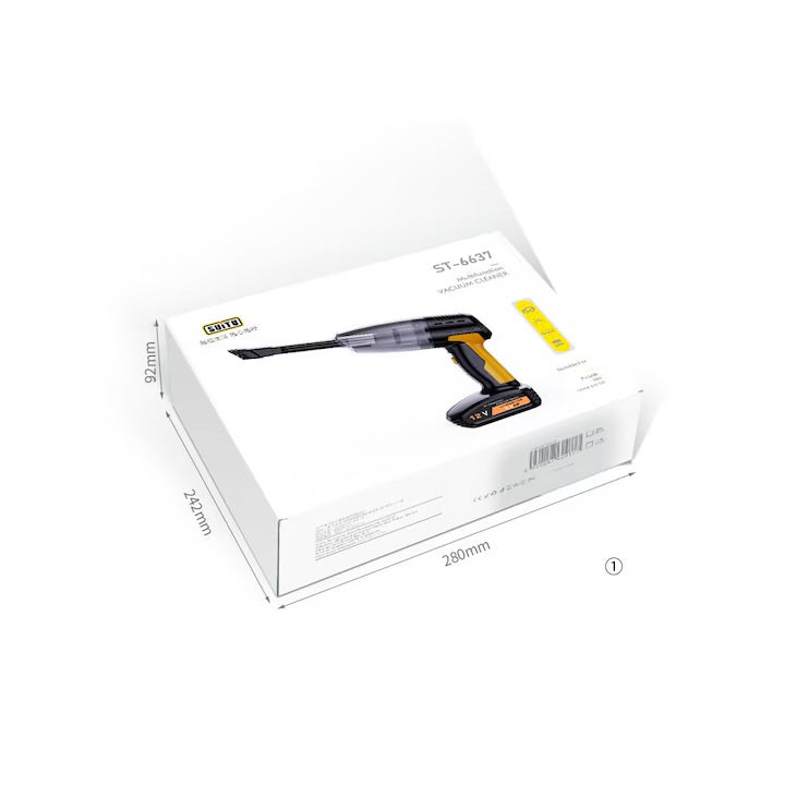 Прахосмукачка и компресор за кола 4в1 ChromeStar